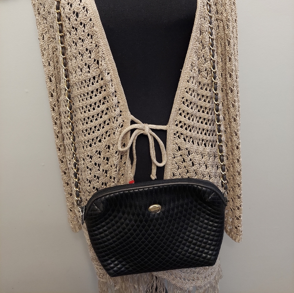 Black Koschi Crossbody Purse